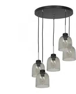 Svietidlá  Luster na lanku BOGOTA 5xE27/60W/230V 1755