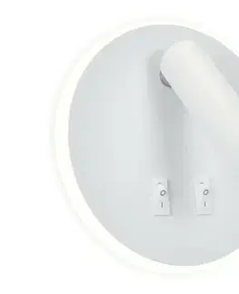 Svietidlá Eurolamp LED Nástenné bodové svietidlo IRIS LED/12W/230V 3000K biela 145-22050