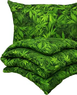 Obliečky 4Home bavlnené obliečky Aromatica, 140 x 220 cm, 70 x 90 cm