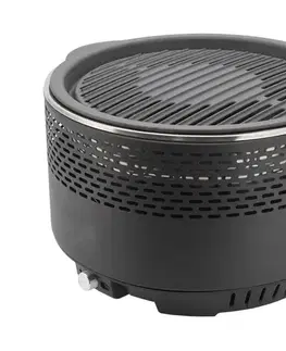 Grilovanie  Stolný gril na drevené uhlie 4xAA/USB čierna 13031