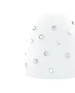 Lampy Eglo 94749 - Náhradné sklo MY CHOICE pr. 9 cm biela/chróm 94749