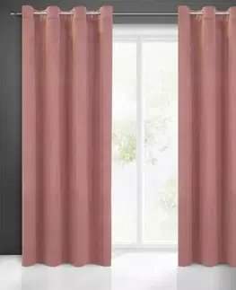 Závesy do spálne Záves MILO 140X250 na priechodkách 367104