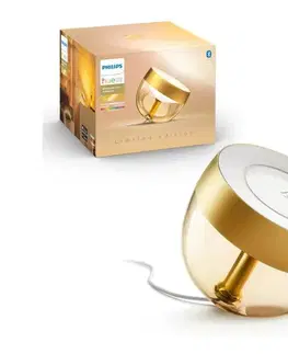 LED osvetlenie Philips - LED RGB Stmievateľná stolná lampaHue IRIS LED/8,2W/230V zlatá 871951426452600
