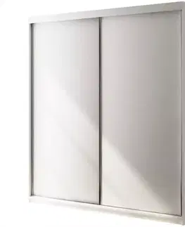 Šatníkové skrine Skriňa Top 25 150 Biely