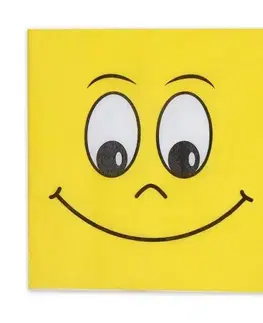 Obrusy Kinekus Servítky SMILE 3-vrstvové, 33x33cm, 20ks