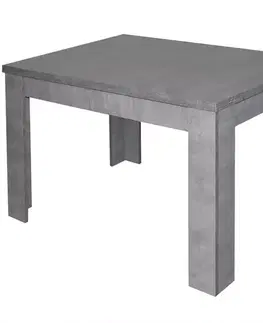 Jedálenské stoly Rozkladací stôl Filip 102/204x80cm betón