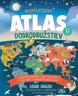 Náboženská literatúra pre deti Neopísateľný Atlas dobrodružstiev - Louie Giglio