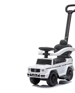 Odrážadlá Buddy Toys Odrážadlo Mercedes G350d 3v1 2xAA biela/čierna 57001354