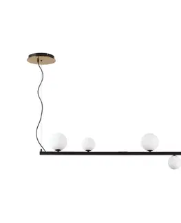 Svietidlá Ideal Lux - LED Luster na lanku BIRDS 5xG9/3W/230V čierna/zlatá 273648