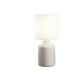 Lampy Ideal Lux - Stolná lampa KALI 1xE14/40W/230V krémová 245393