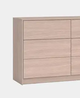 Komody a skrinky BONTANA, komoda, dub barista