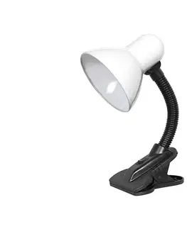 Lampy Top Light - Lampa s klipom 1xE27/60W/230V biela 630 B