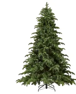 Vianočné stromčeky KONDELA Verala vianočný stromček 210 cm zelená