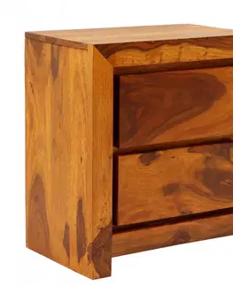 Nočné stolíky Nočný stolík Tara 45x60x40 indický masív palisander