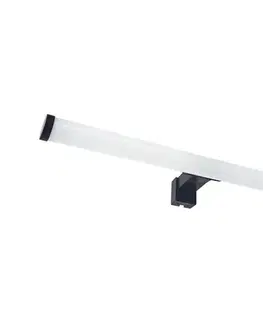 Kúpeľňové zrkadlá  LED kúpeľňové osvetlenie pre zrkadlo LED/10W/230V 45 cm IP44 čierne LNL7721/BK