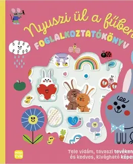 Pre deti a mládež - ostatné Nyuszi ül a fűben