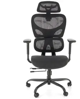 Otočné kreslá Otočné kreslo Gotard čierna