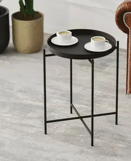 Konferenčné stolíky Odkladací stolík Sale Black
