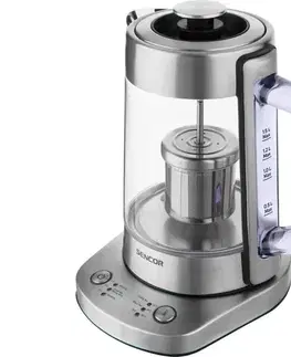 Predlžovacie káble Sencor - Rýchlovarná kanvica s reguláciou teploty 1,5 l 1500W/230V nerez 41006550