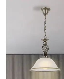 Svietidlá BRILAGI - Závesný luster na reťazi NOSTALGIA 1xE27/60W/230V 60208H-BRI