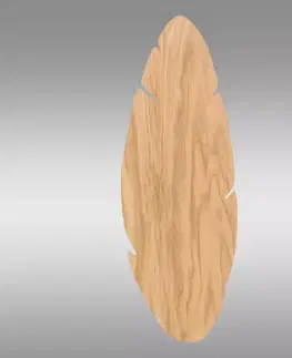Moderné lampy do obývačky Svietidlo Hoja Wood 4678 K2