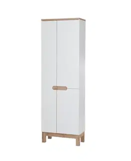 Skrinky do kúpeľne ArtCom Vysoká skrinka do kúpeľne BALI White 900