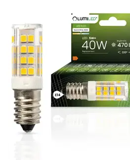 Žiarovky E14 Žiarovka E14 T25 chladnička 2835 51D 5W 470LM NB
