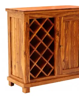 Barové stolíky Barová skriňa Jali 90x90x45 z indického masívu palisander