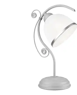Lampy  Stolná lampa RETRO II 1xE27/60W/230V strieborná LN 1.51/srebrny