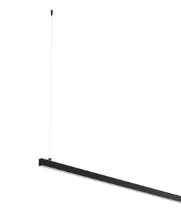 Svietidlá Argon 8835 - LED Luster na lanku MIAMI LED/37W/230V 3000K čierna 8835