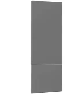 Kuchynské skrinky Čelo skrinky Luxeo F16-D60ZLN_D60RWN tenký rám grey
