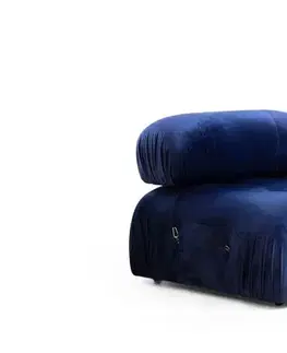 Kreslá Kreslo / Jednomiestna pohovka Bubble O1 - Velvet Blue