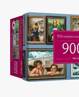 Nad 6000 dielikov Trefl Puzzle Nie celkom klasická umelecká zbierka 9000 Trefl Prime