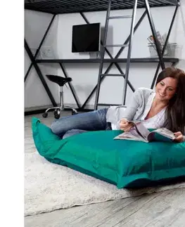 Sedacie vaky a kocky Sedací vak vankúš z nylonu TiaHome - Žltá