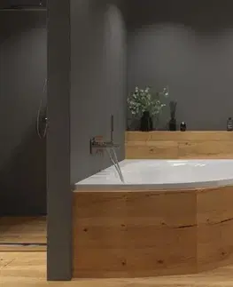 Vane Rohová vaňa Laguna Samanta Plus 140x140 cm akrylát ľavá aj pravá SM1400PLUS SM1400PLUS