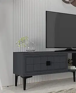 TV stolíky TV stolík Yuka 150 - Anthracite