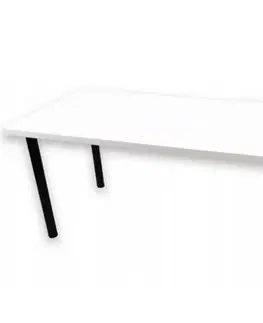 Kancelárske stoly Písací Stôl Top Biely 160x80x3,6 Model 0