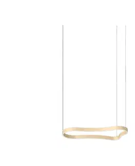 Svietidlá Ideal Lux - LED Luster na lanku WAVES LED/37W/230V CRI 90 mosadz 345222