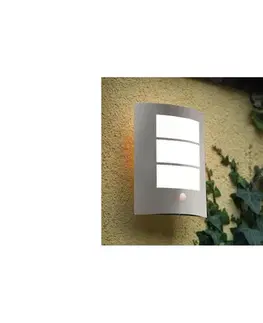 Záhradné lampy EGLO 88142 - Senzorové vonkajšie nástenné svietidlo CITY 1xE27/15W/230V IP44 88142