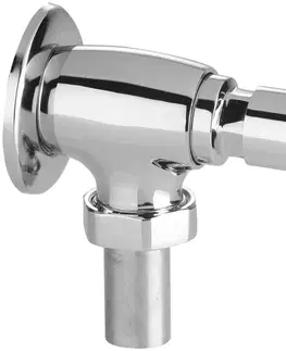 Kúpeľňové batérie Bruckner - TEMPOR samozatvárací závesný WC ventil, chróm 937.471.1