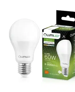 Žiarovky Žiarovka Lumiled A60 8W 840 E27 806lm 4000K