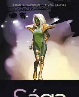 Komiksy Sága 4 (2. vydání) - Fiona Staples,Brian K. Vaughan,Richard Podaný