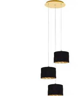Svietidlá Eglo 39226 - Luster DOLORITA 3xE27/60W/230V 39226