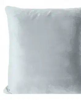 Dekoračné obliečky Samanta 40x40 strieborná obliečka na vankúš 374460