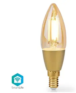 Žiarovky  Smart žiarovka E14 4.9W teplá biela WIFILRF10C37 WiFi Tuya