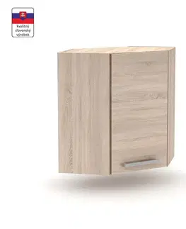 Kuchynské horné skrinky KONDELA Nova Plus NOPL-013-OH kuchynská skrinka dub sonoma