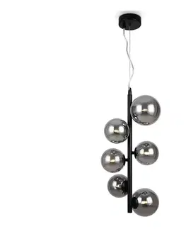 Svietidlá Maytoni MOD545PL-06B - Luster na lanku DALLAS 6xG9/28W/230V čierna MOD545PL-06B