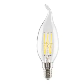 Žiarovky Rabalux LED žiarovka, CF35, E14, 4W, teplá biela