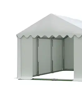 Skladové stany Skladový stan 4x6m biela PREMIUM