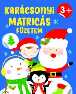 Nalepovačky, vystrihovačky, skladačky Karácsonyi matricás füzetem